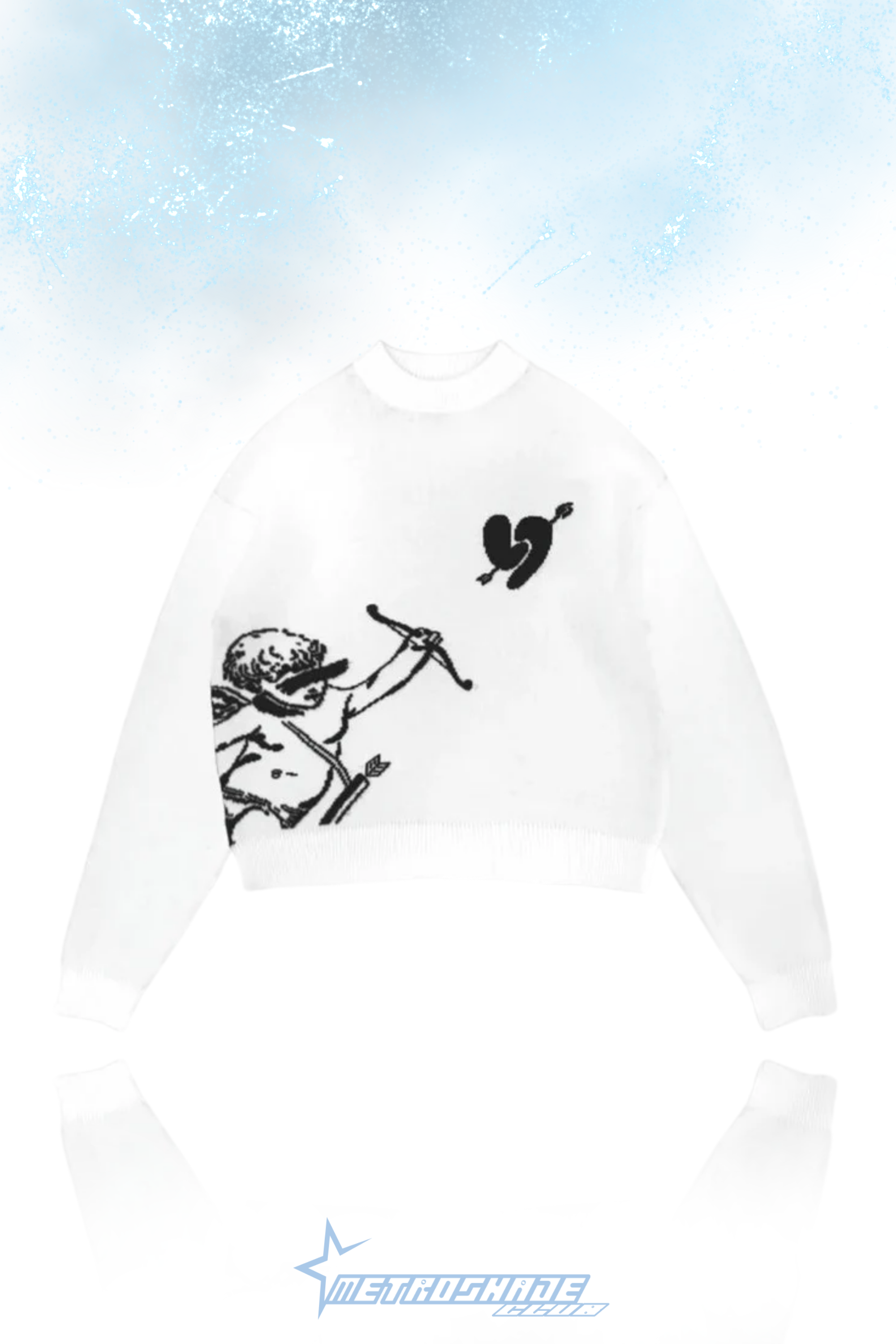 PULL EN MAILLE "CUPID'S REGRET"