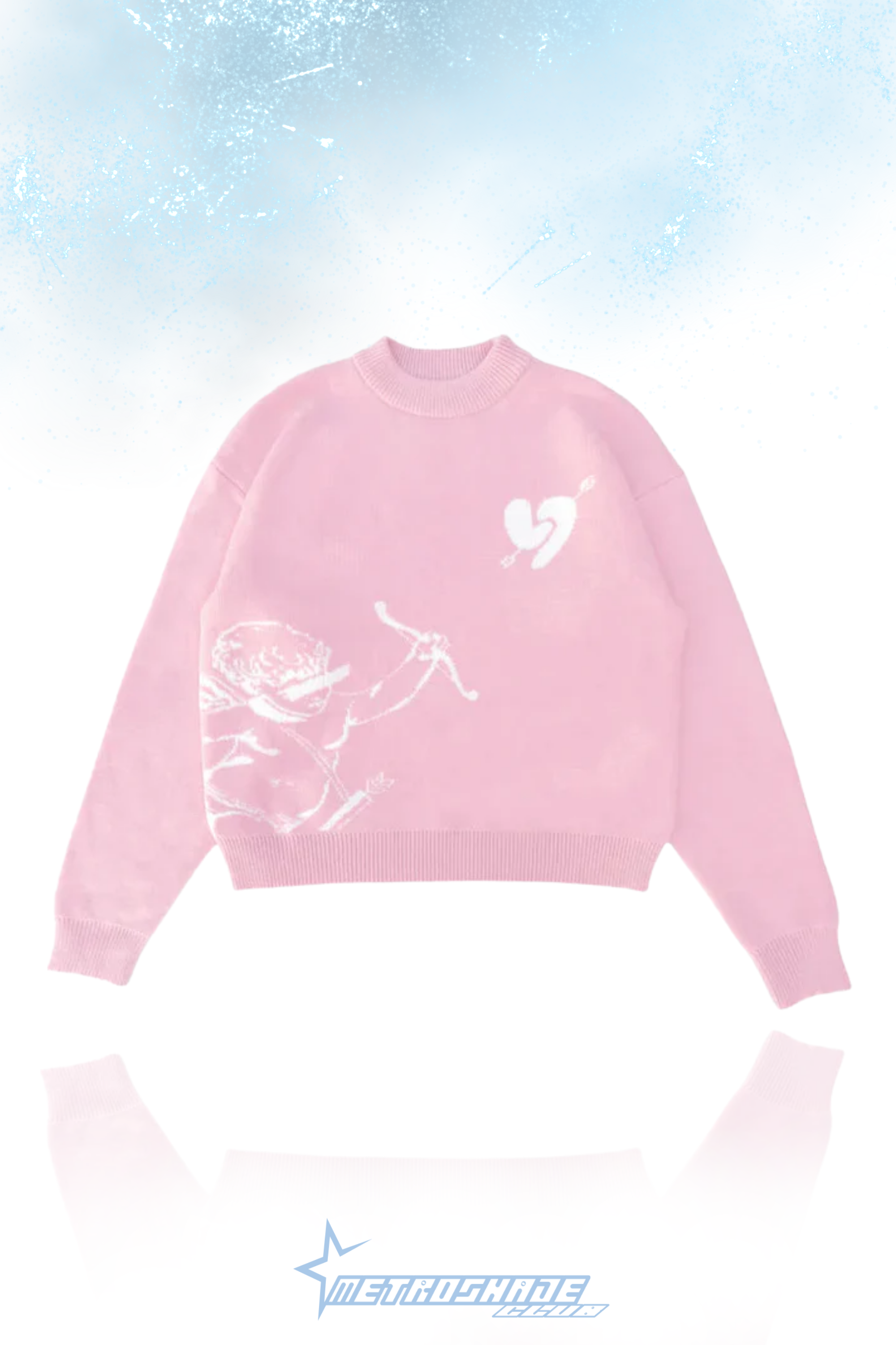 PULL EN MAILLE "CUPID'S REGRET"