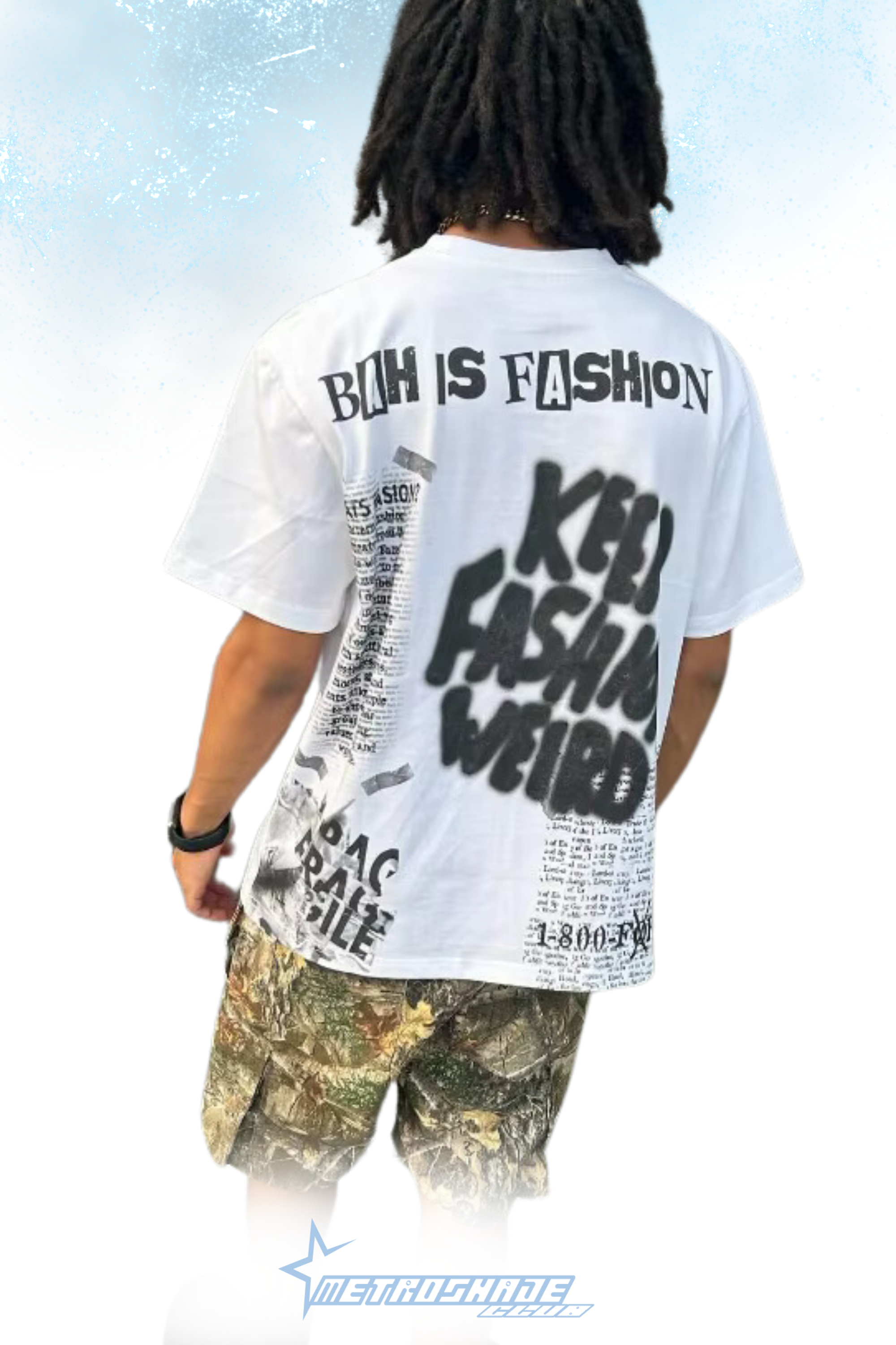 TSHIRT OVERSIZED "KEEP FASHION"