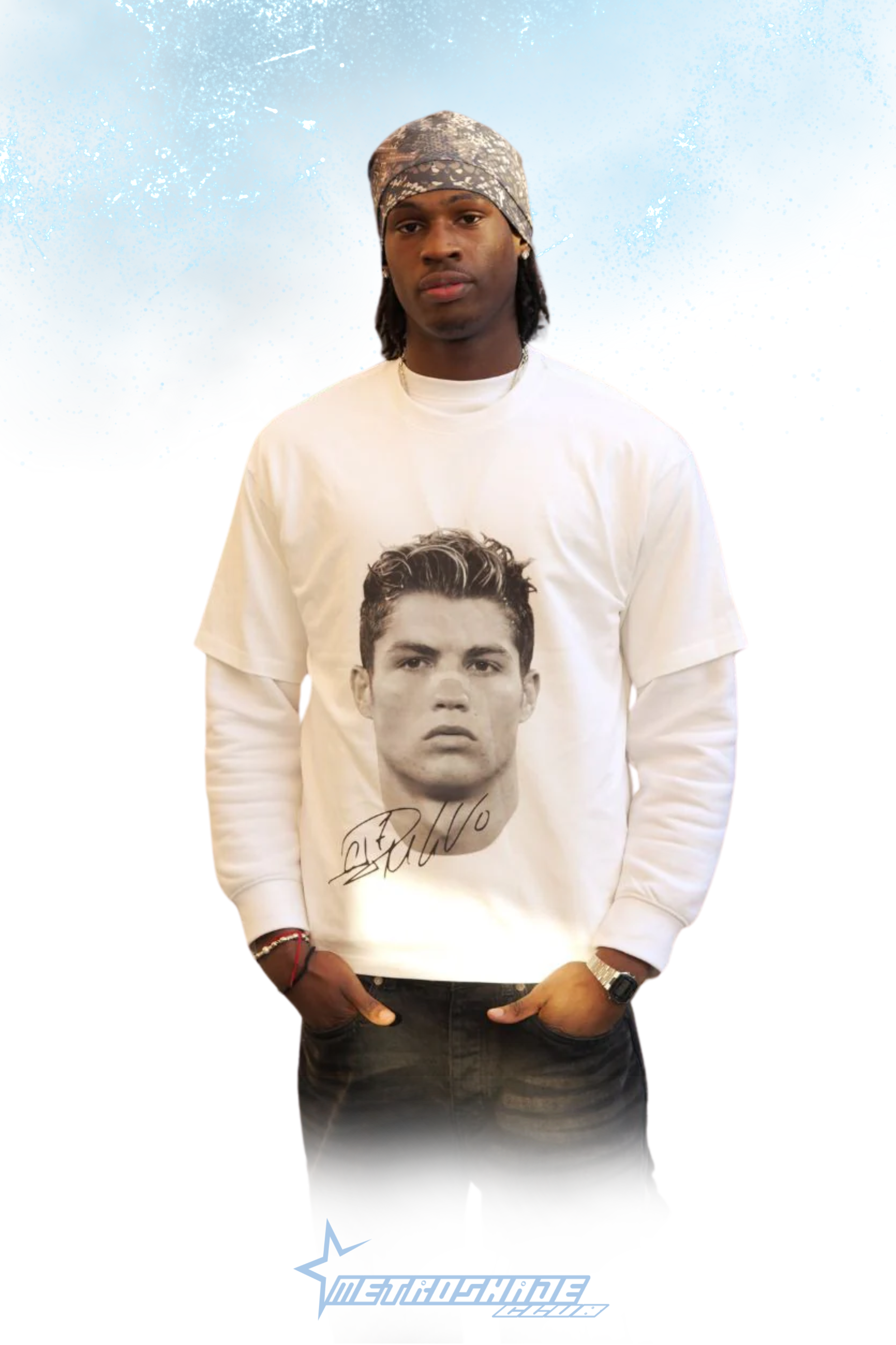 TSHIRT OVERSIZED "CR7"