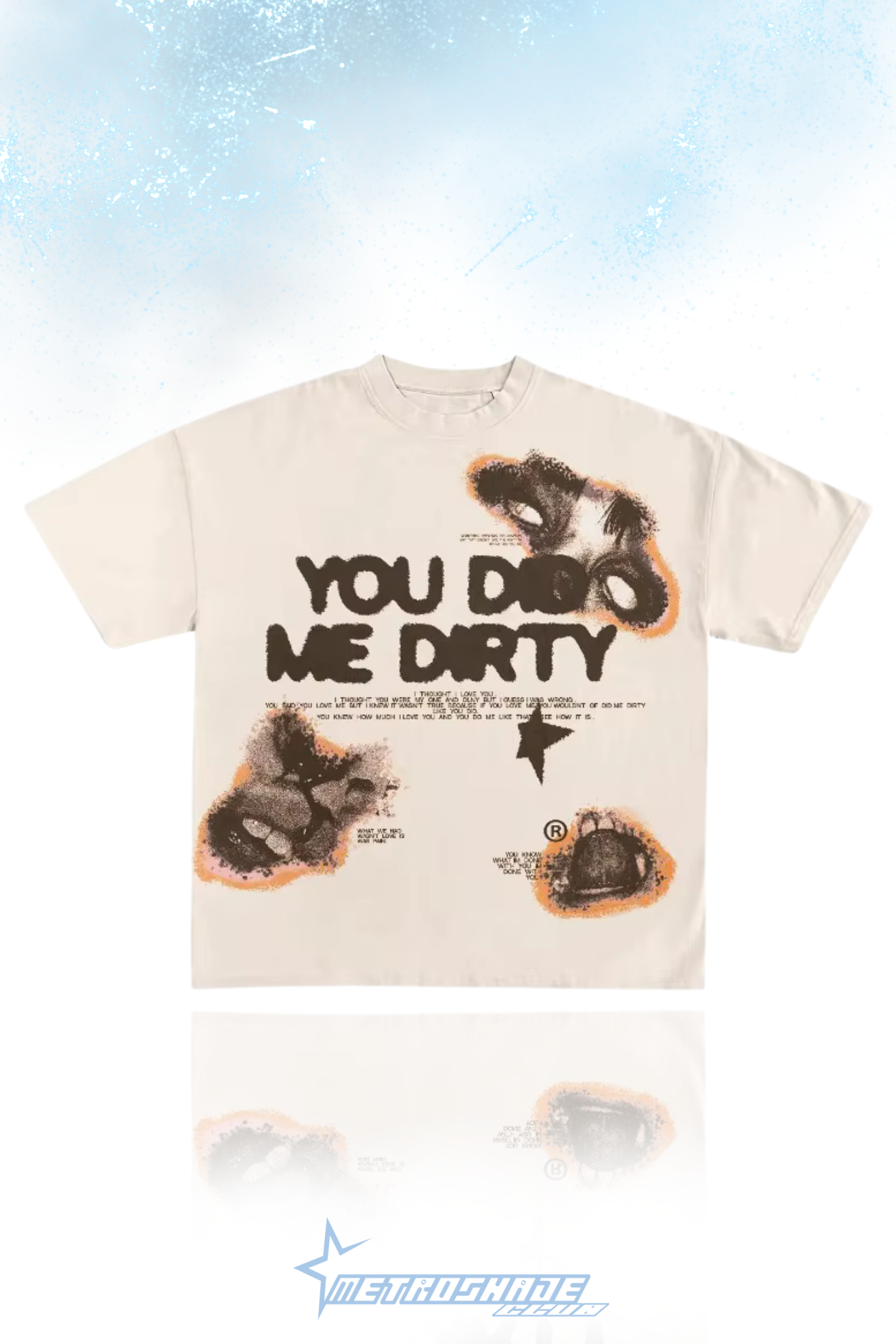 TSHIRT OVERSIZED "DIRTY"