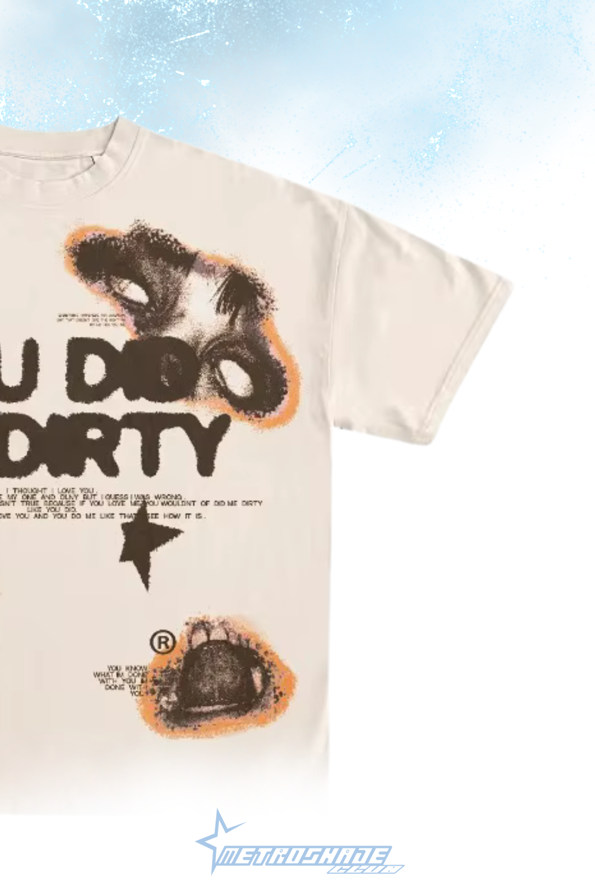 TSHIRT OVERSIZED "DIRTY"